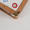LOUIS VUITTON Multicolor Ribbon Pochette I Miss You Bag M92051 Auth 120751SV-17