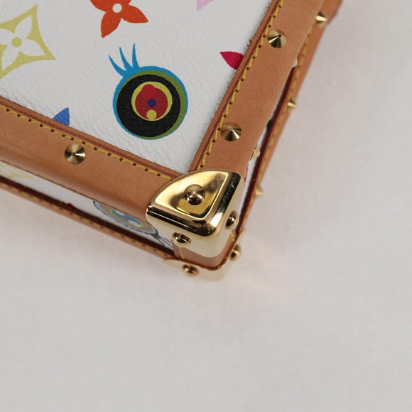 LOUIS VUITTON Multicolor Ribbon Pochette I Miss You Bag M92051 Auth 120751SV