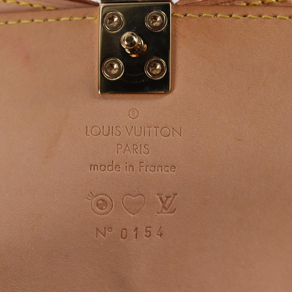 LOUIS VUITTON Multicolor Ribbon Pochette I Miss You Bag M92051 Auth 120751SV