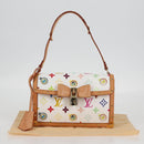 LOUIS VUITTON Multicolor Ribbon Pochette I Miss You Bag M92051 Auth 120751SV-12