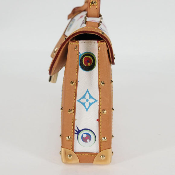 LOUIS VUITTON Multicolor Ribbon Pochette I Miss You Bag M92051 Auth 120751SV