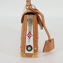 LOUIS VUITTON Multicolor Ribbon Pochette I Miss You Bag M92051 Auth 120751SV-4