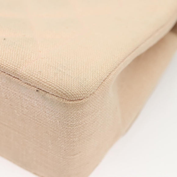 CHANEL Matelasse Chain Diana Shoulder Bag Canvas Pink CC Auth 120753