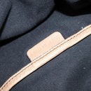 BURBERRY Nova Check Shoulder Bag Canvas Beige Gold Auth 120793-22