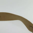 BURBERRY Nova Check Shoulder Bag Canvas Beige Gold Auth 120793-8