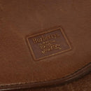 Burberrys Shoulder Bag Leather Brown Gold Auth 120806-10