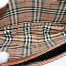 Burberrys Shoulder Bag Leather Brown Gold Auth 120806-12