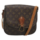 LOUIS VUITTON Monogram Saint Cloud GM Shoulder Bag M51242 LV Auth 120810-1