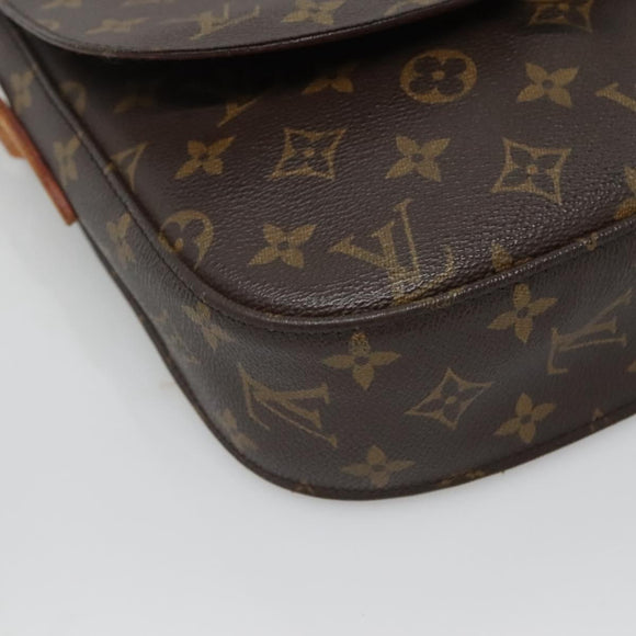 LOUIS VUITTON Monogram Saint Cloud GM Shoulder Bag M51242 LV Auth 120810