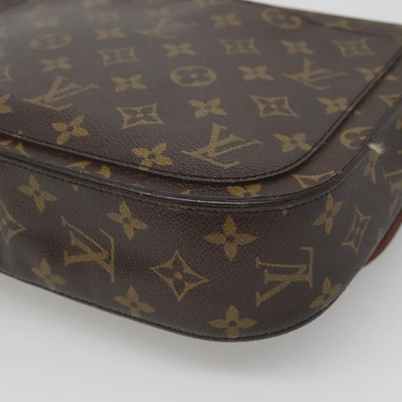 LOUIS VUITTON Monogram Saint Cloud GM Shoulder Bag M51242 LV Auth 120810