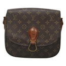 LOUIS VUITTON Monogram Saint Cloud GM Shoulder Bag M51242 LV Auth 120810-13