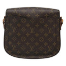 LOUIS VUITTON Monogram Saint Cloud GM Shoulder Bag M51242 LV Auth 120810-2