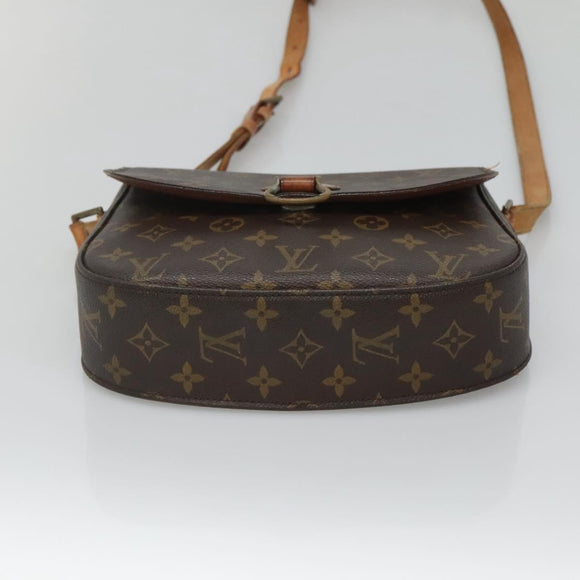 LOUIS VUITTON Monogram Saint Cloud GM Shoulder Bag M51242 LV Auth 120810