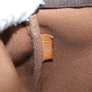 LOUIS VUITTON Monogram Graffiti Pochette Pouch Khaki M92191 LV Auth 120813V-11