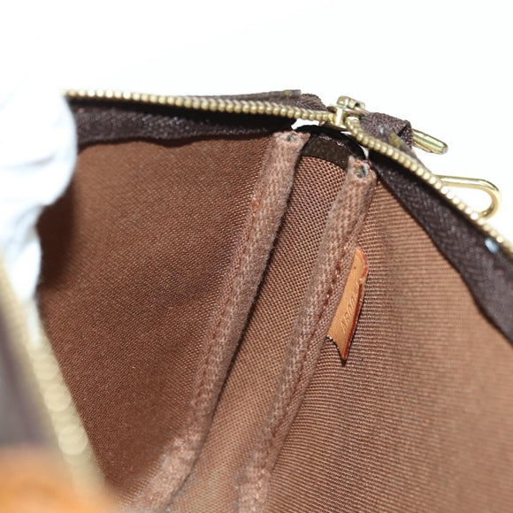 LOUIS VUITTON Monogram Graffiti Pochette Pouch Khaki M92191 LV Auth 120813V