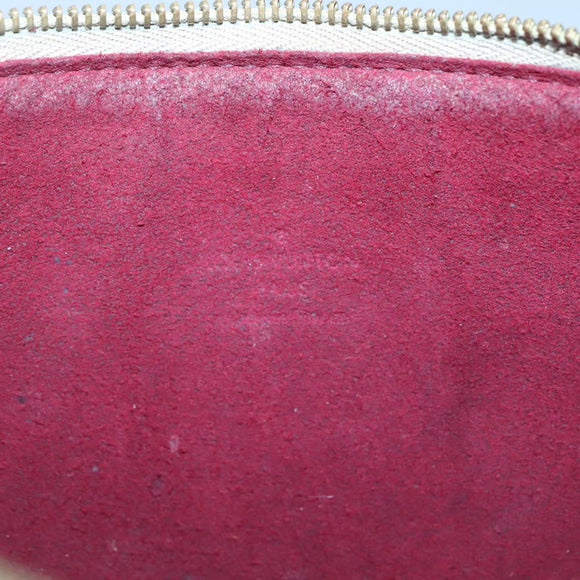 LOUIS VUITTON Multicolor Pochette Accessoires Pouch White M92649 Auth 120819