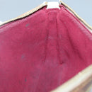 LOUIS VUITTON Multicolor Pochette Accessoires Pouch White M92649 Auth 120819-20