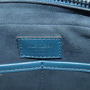 LOUIS VUITTON Epi Neo-Osh Clutch Bag Cyan LV Auth 120827-9