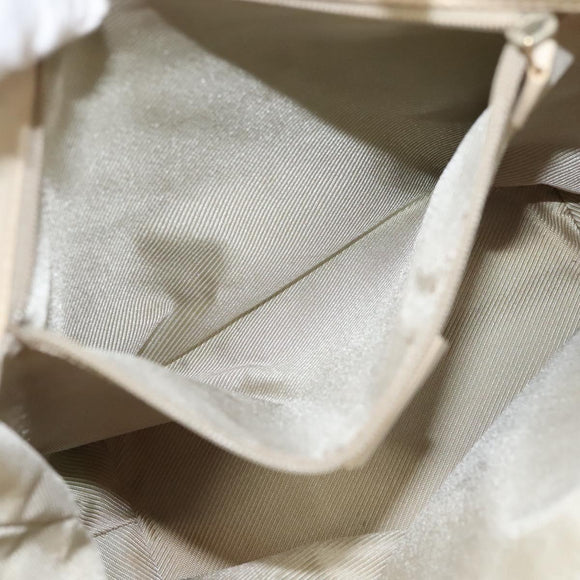 GUCCI GG Canvas Tote Bag PVC Blue Silver 002 1099 Auth 120831