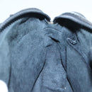 GUCCI Micro GG Canvas Web Sherry Line Shoulder Bag Black Gold Red Auth 120843-19