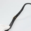 GUCCI Micro GG Canvas Web Sherry Line Shoulder Bag Black Gold Red Auth 120843-14