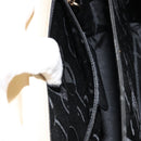 Salvatore Ferragamo Gancini Hand Bag Leather 2way Cream Gold Auth 120844-26