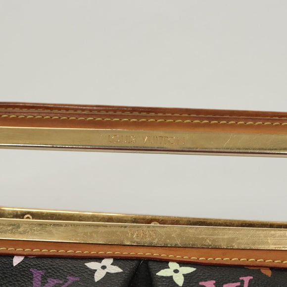 LOUIS VUITTON Monogram Multicolor Judy GM Bag 2way Black M40254 LV Auth 120847