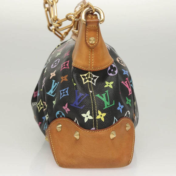LOUIS VUITTON Monogram Multicolor Judy GM Bag 2way Black M40254 LV Auth 120847