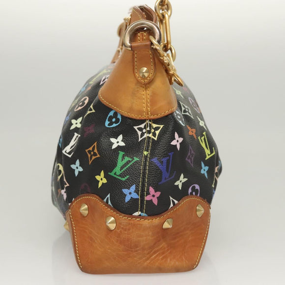 LOUIS VUITTON Monogram Multicolor Judy GM Bag 2way Black M40254 LV Auth 120847