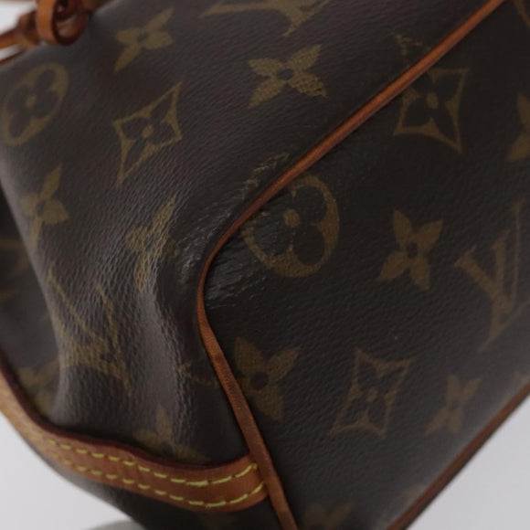 LOUIS VUITTON Monogram Nanonoe Shoulder Bag M81266 LV Auth 120868