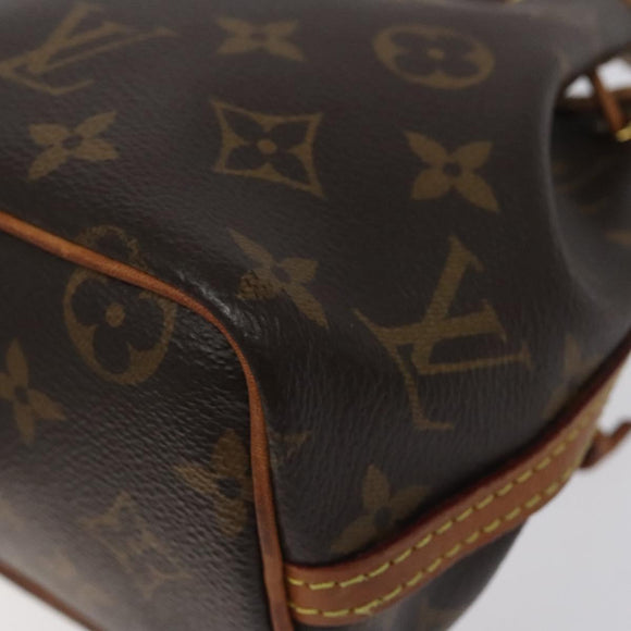 LOUIS VUITTON Monogram Nanonoe Shoulder Bag M81266 LV Auth 120868