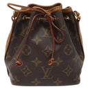 LOUIS VUITTON Monogram Nanonoe Shoulder Bag M81266 LV Auth 120868-13