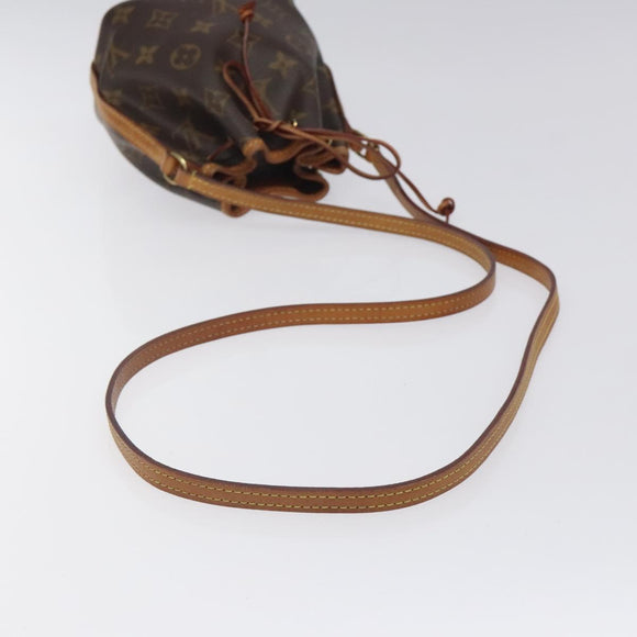 LOUIS VUITTON Monogram Nanonoe Shoulder Bag M81266 LV Auth 120868