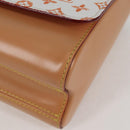 LOUIS VUITTON Catgram Twist MM Shoulder Bag White M44460 LV Auth 120872SM-15