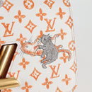 LOUIS VUITTON Catgram Twist MM Shoulder Bag White M44460 LV Auth 120872SM-19