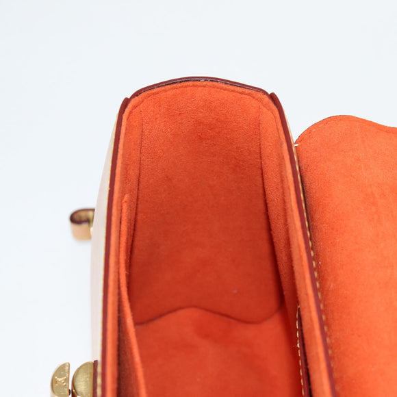 LOUIS VUITTON Catgram Twist MM Shoulder Bag White M44460 LV Auth 120872SM