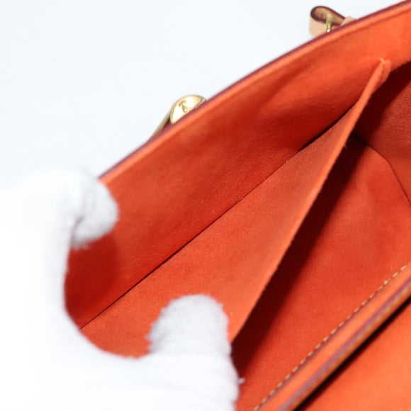 LOUIS VUITTON Catgram Twist MM Schultertasche Weiß M44460 LV Auth 120872SM