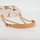 LOUIS VUITTON Catgram Twist MM Shoulder Bag White M44460 LV Auth 120872SM-7