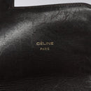 CELINE C Sulky Shoulder Bag Canvas Brown Gold Auth 120905-19