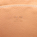 CELINE Macadam Canvas Hand Bag PVC Beige Gold Auth 120908-18
