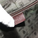 GUCCI GG Crystal Shoulder Bag Coated Canvas Brown Gold 181488 Auth 120919-21