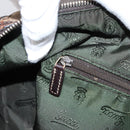 GUCCI GG Crystal Shoulder Bag Coated Canvas Brown Gold 181488 Auth 120919-26