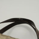 GUCCI GG Crystal Shoulder Bag Coated Canvas Brown Gold 181488 Auth 120919-8