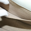 Chloe Nile Hand Bag Leather 2way Gray Gold Auth 120933-19