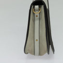 Chloe Nile Hand Bag Leather 2way Gray Gold Auth 120933-4