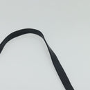 Christian Dior Trotter Canvas Shoulder Bag Navy Gold Auth 120936-8