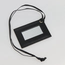 BALENCIAGA Hand Bag Leather Black Silver Auth 120938-20