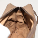 GUCCI GG Supreme Web Sherry Line Bag PVC Beige Gold 001 44 6655 Auth 120942-19