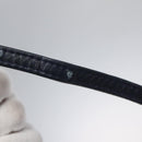 MCM Logogram Vicetos Shoulder Bag PVC Leather White Gold Auth 120950-16