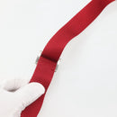 PRADA Shoulder Bag Nylon Red Silver Auth 120955-14